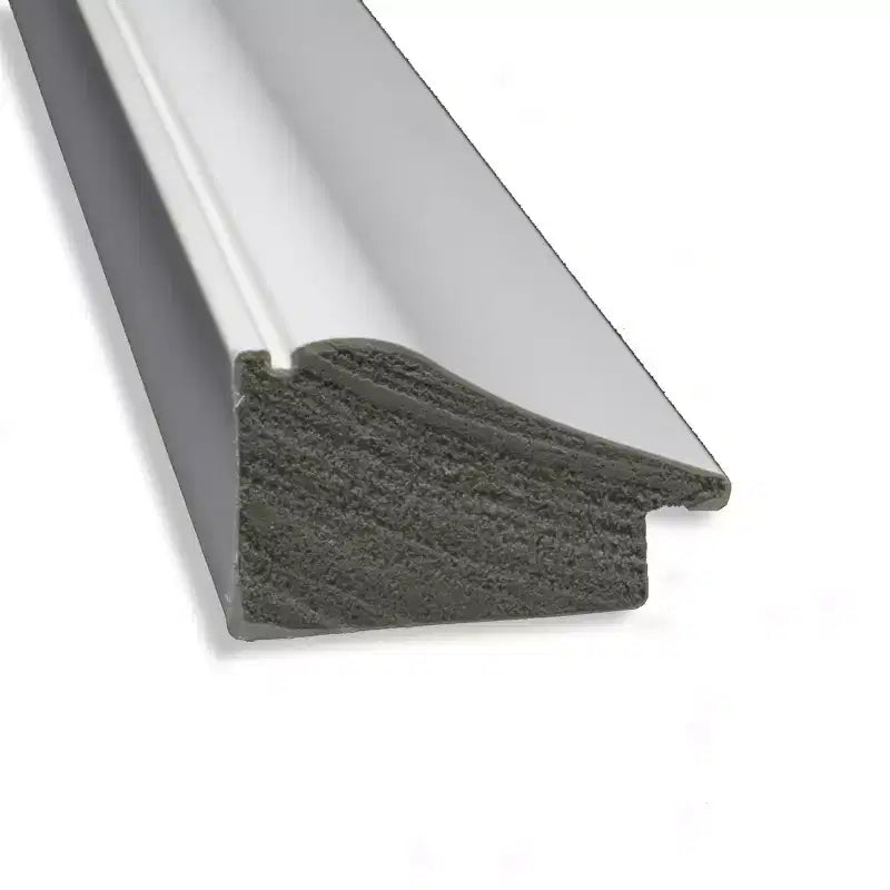 Specchio da parete stretto per bagno da 22"x28" con cornice in polistirene, non smussato, bianco, include hardware di montaggio