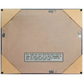 Specchio da parete stretto accentato non smussato 42"x31" da bagno bronzo: Rettangolare, Cornice in polistirene, Montaggio a parete