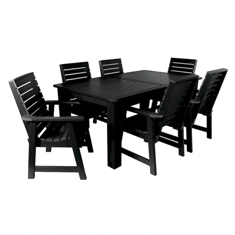 Set da pranzo da esterno HIGHWOOD PROFESSIONAL da 7 pezzi, 42x72