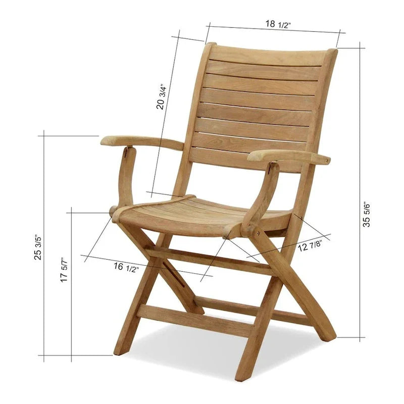 Amazonia Teak Sessa ausziehbares 13-teiliges Terrassen-Ess-Set – 13-teilig