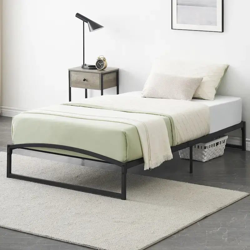 10 Inch Metal Platform Low Profile Bed Frame