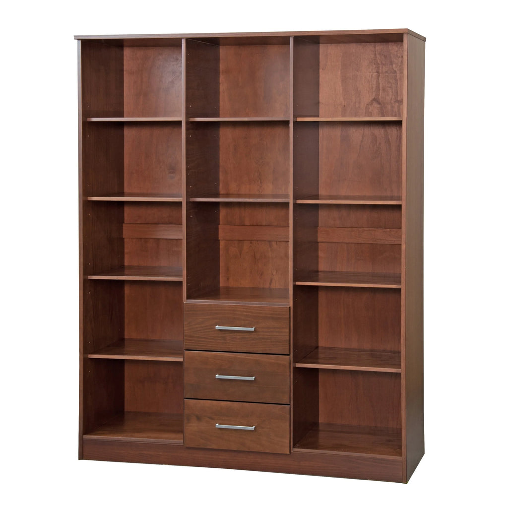 Palace Imports Cosmo, ormar s 3 vrata od 100% punog drva, s vratima od punog drva ili zrcalima