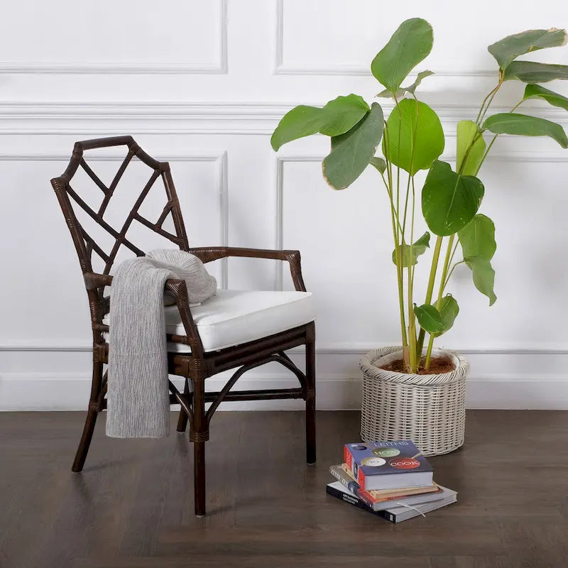 Poltrona in rattan Kara