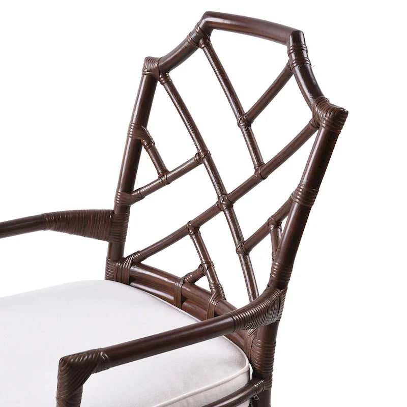 Poltrona in rattan Kara