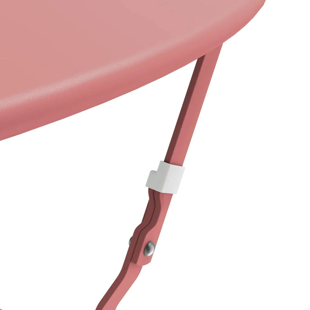 3-teiliges klappbares Bistro-Set aus Metall, wetterbeständiges Outdoor-/Indoor-Sitzset für Terrasse, Hof und Garten
