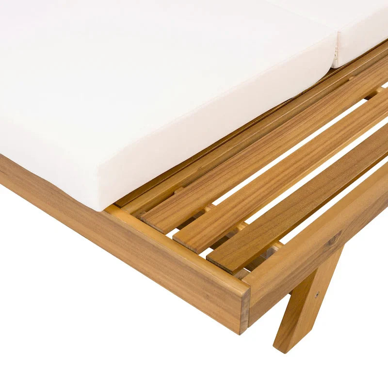 Christopher Knight Home – Michael Outdoor-Lounge-Set aus Akazienholz, 2-teilig