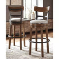 Sgabello da bar imbottito girevole Tall Valebeck