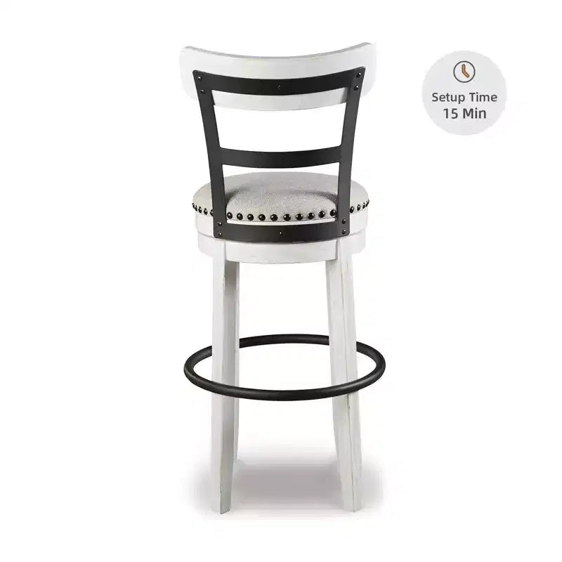 Sgabello da bar imbottito girevole Tall Valebeck