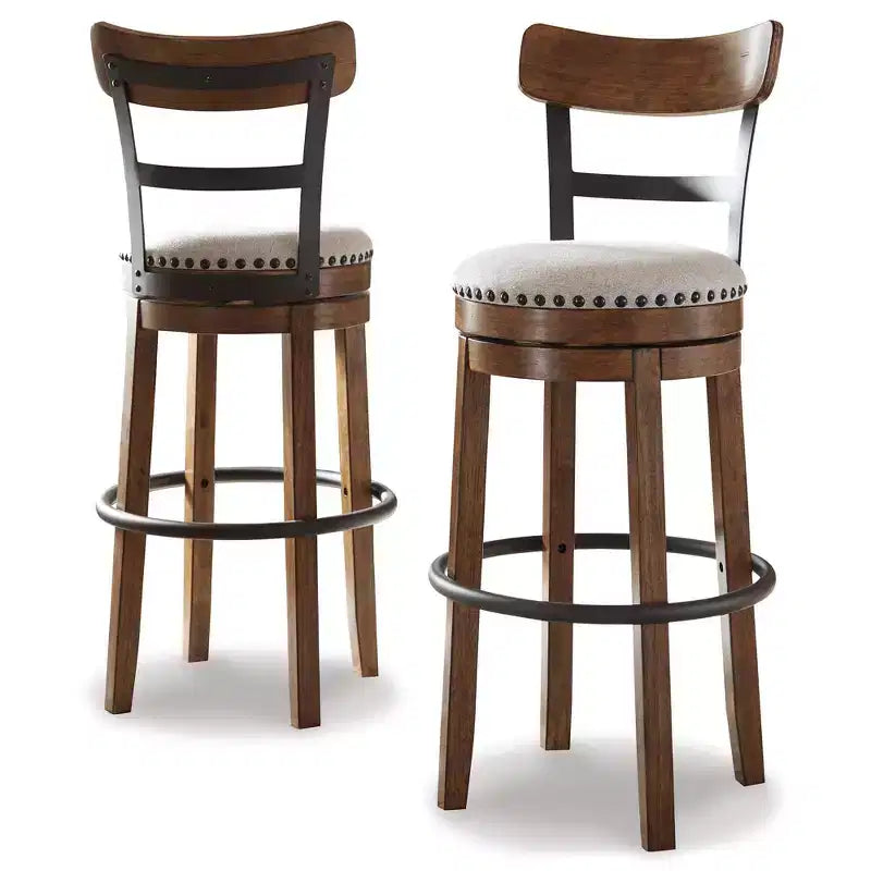 Sgabello da bar imbottito girevole Tall Valebeck