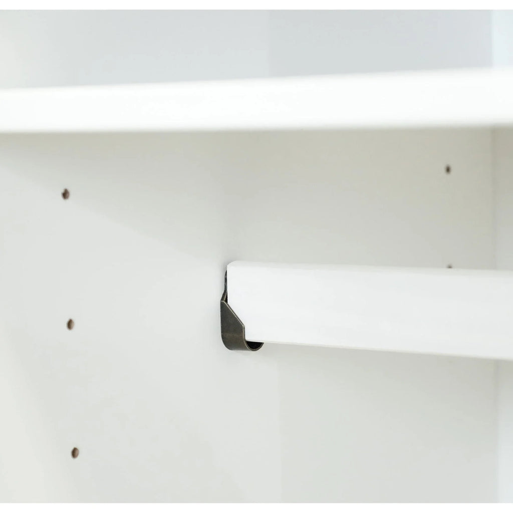 Palace Imports Cosmo 3-türiger Kleiderschrank aus 100 % Massivholz mit Türen aus Massivholz oder Spiegelglas