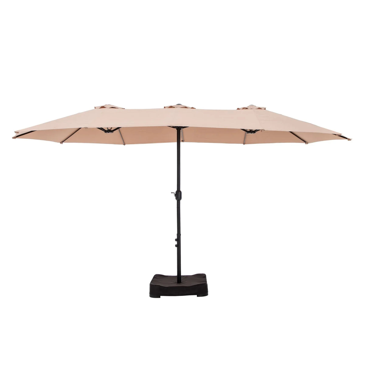 Ombrellone doppio extra large MAISON ARTS da 15 piedi per patio, con base inclusa