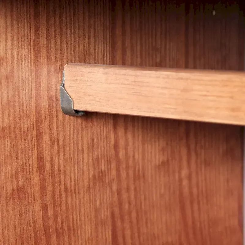 Armadio guardaroba Flexible in legno massello al 100%, con pomelli in metallo o legno