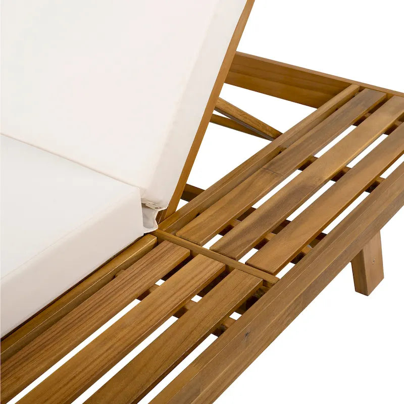 Christopher Knight Home – Michael Outdoor-Lounge-Set aus Akazienholz, 2-teilig