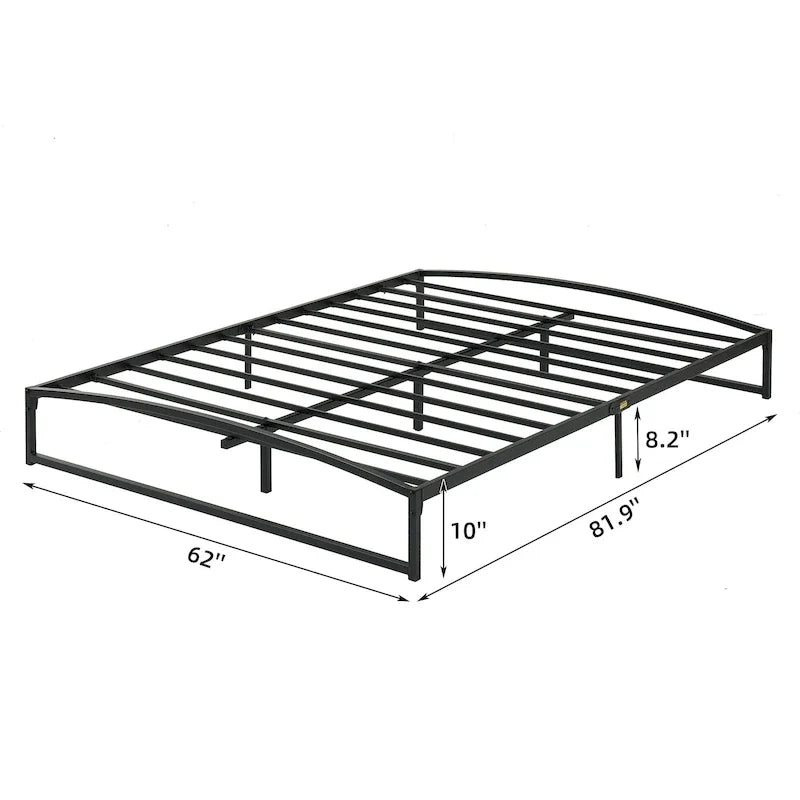 10 Inch Metal Platform Low Profile Bed Frame